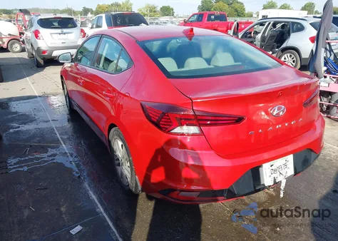 2020 Hyundai Elantra Sel from USA, damaged, VIN 5NPD84LF4LH500977